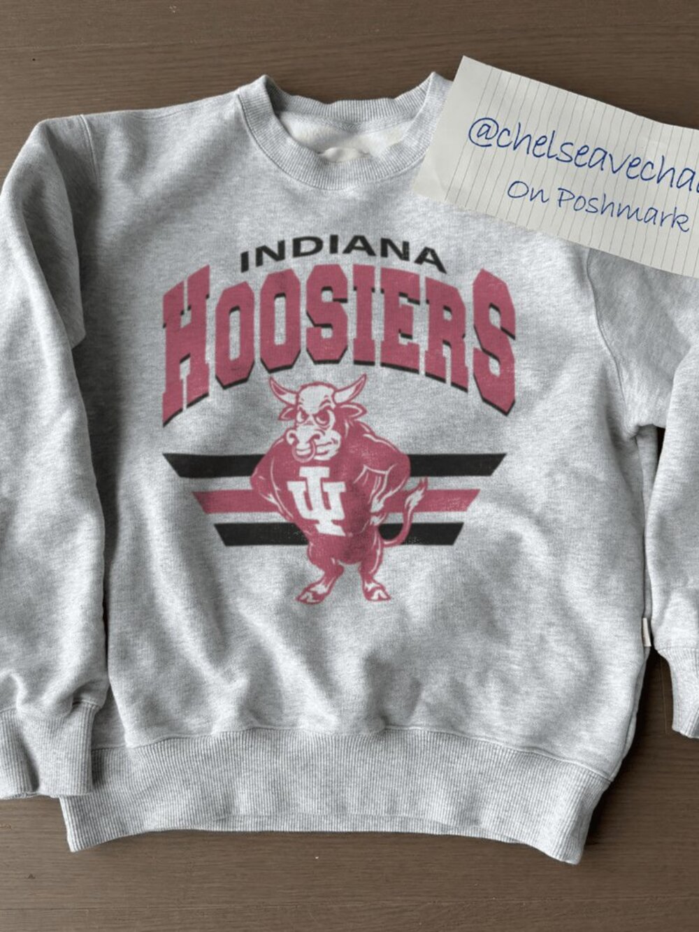 Vintage Indiana Hoosiers Football NCAA Sweatshirt, Indiana University Shirt Tee